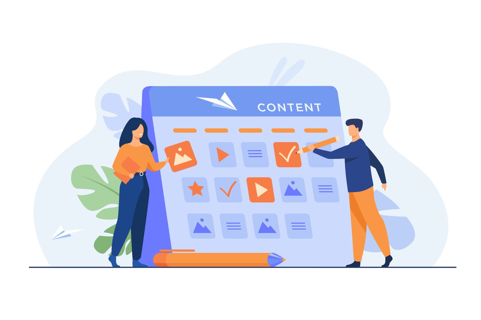 Happy SEO planning campaign for social media Happy SEO planning campaign for social media